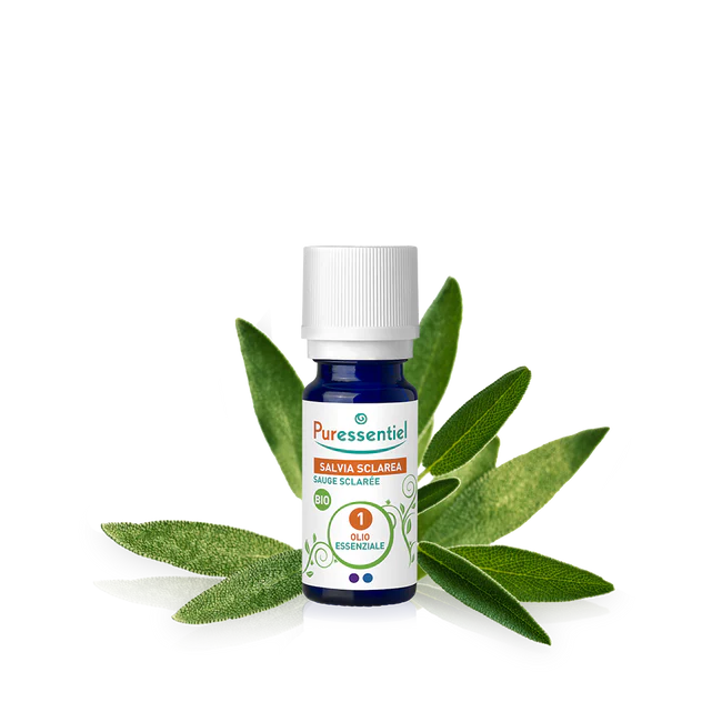 Olio Essenziale di Salvia Sclarea Bio 5 ml