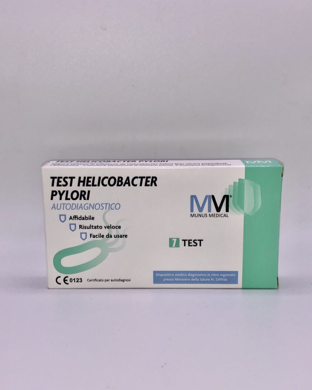 TEST HELICOBACTER PYLORI