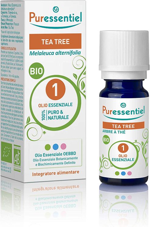 Olio Essenziale di Tea Tree (Albero del Tè) Bio 10 ml
