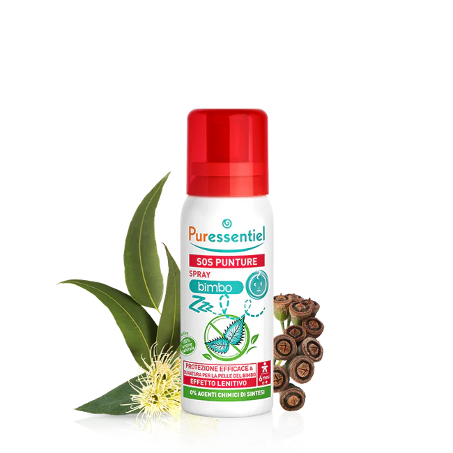 Sos Punture Spray Bimbo Doppia Azione: Protezione + Effetto Lenitivo 60 ml