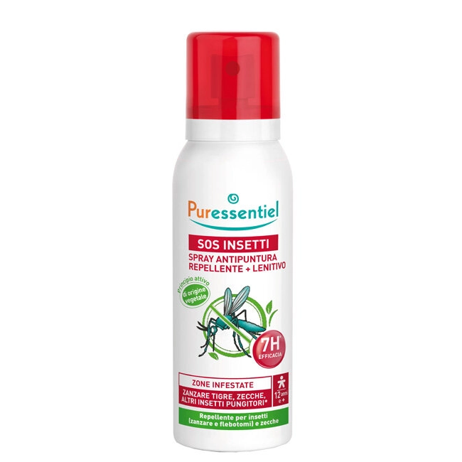S.O.S Insetti Spray Antipuntura Repellente + Lenitivo