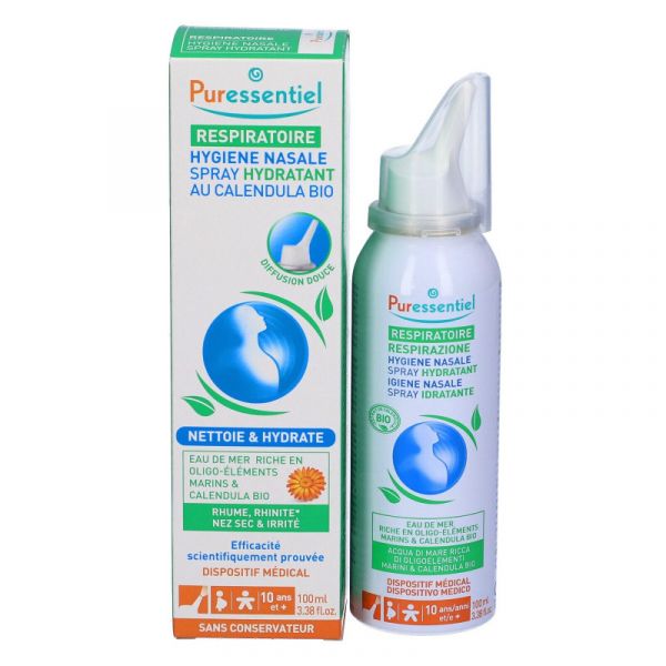 Spray Idratante alla Calendula Bio - Igiene nasale 100 ml